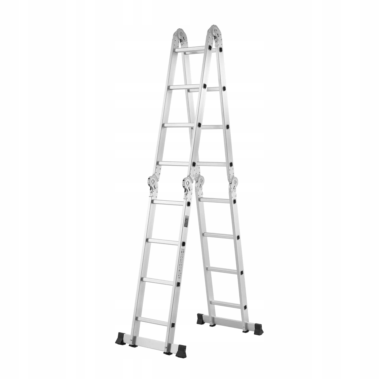 Žebřík 7v1 teleskopický 4-stupňový 4,7 m pro domácnost