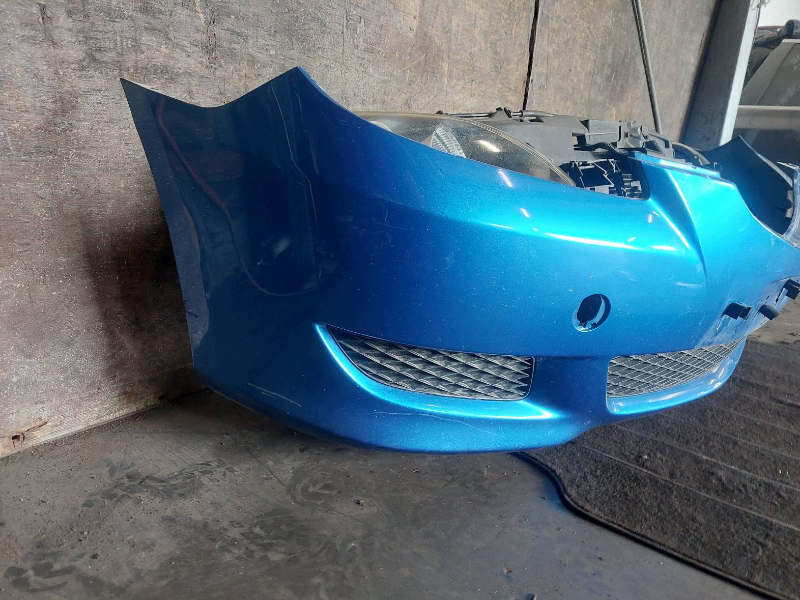 bumper front + support panel for radiators pillar iron lights MAZDA 3 and BK 27B