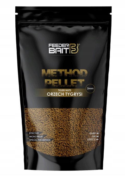 Micro pellet 2mm Feeder Bait Orzech Tygrysi do method feeder