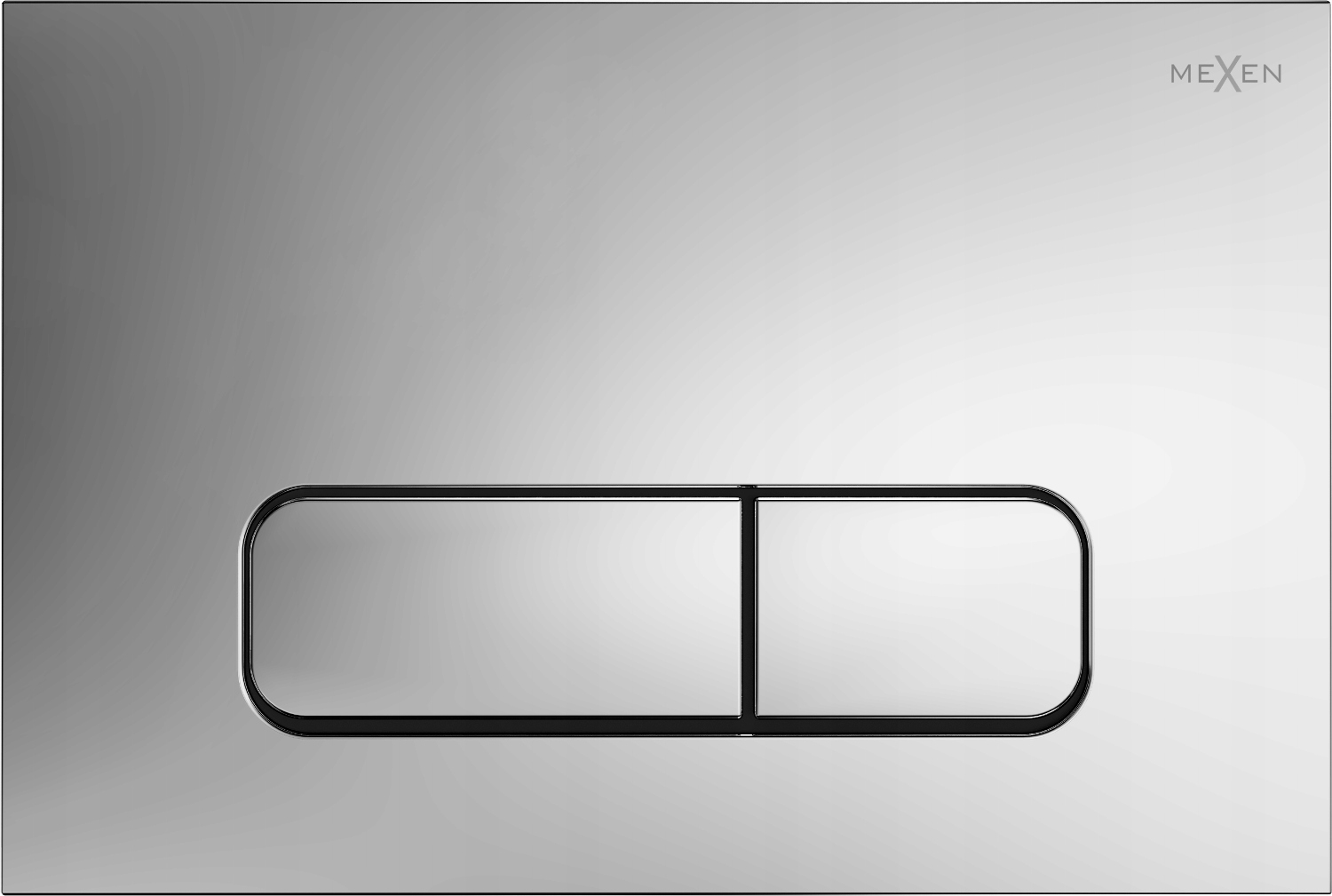 MEXEN NAPO 02 PRZYCISK DO STELAŻA WC CHROM BŁYSZCZĄCY