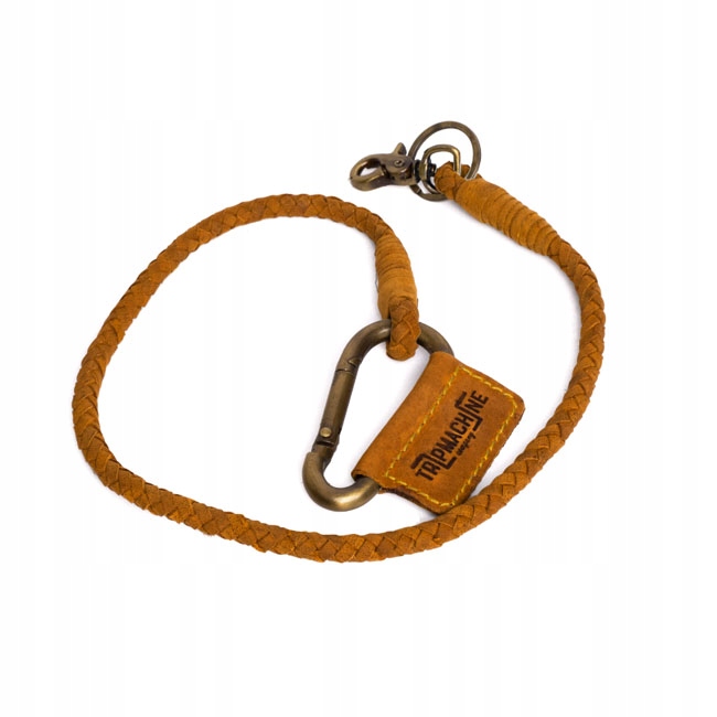 Přívěsek Na Klíče Trip Machine Braided key chain tan