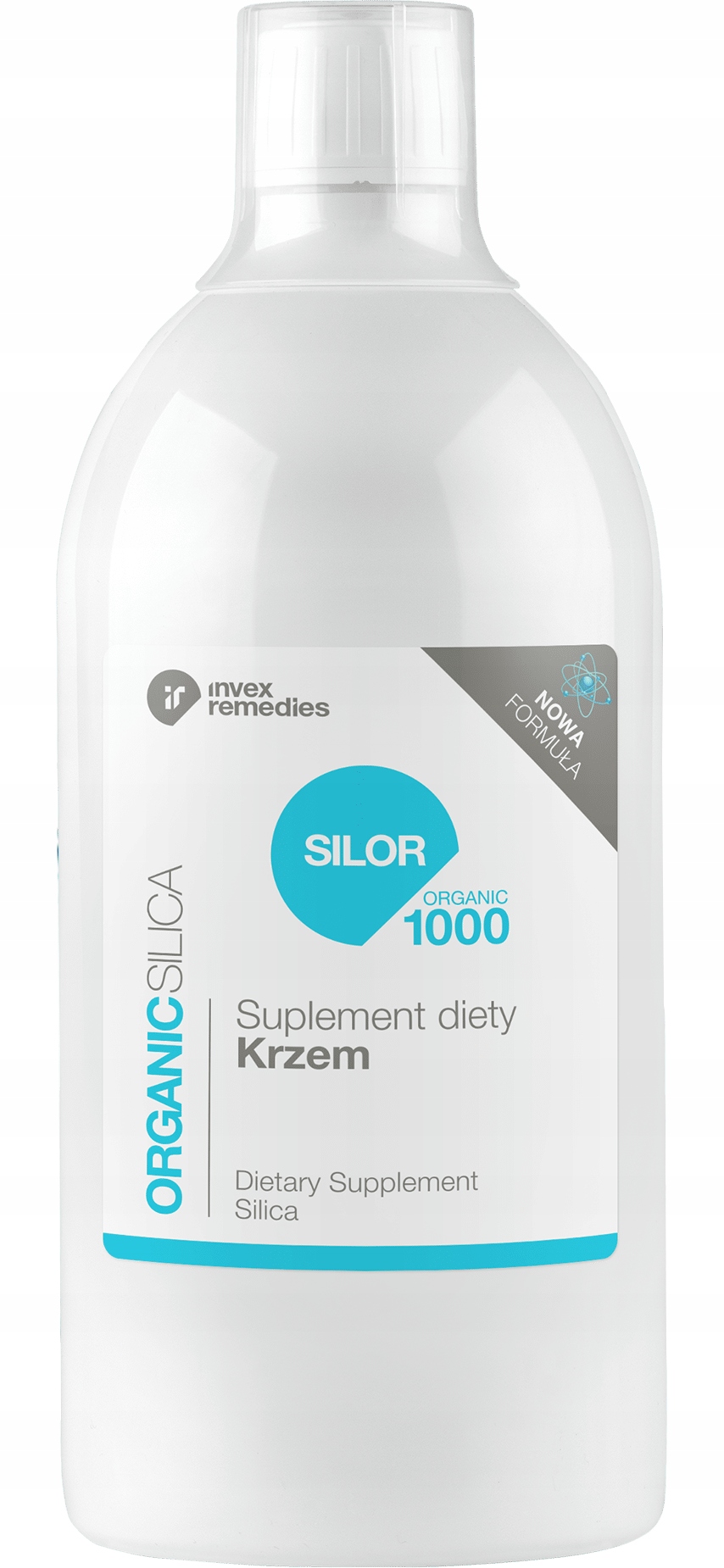 Invex Remedies Krzem Organiczny w płynie Silor Organic 1000 1L Przyswajalny