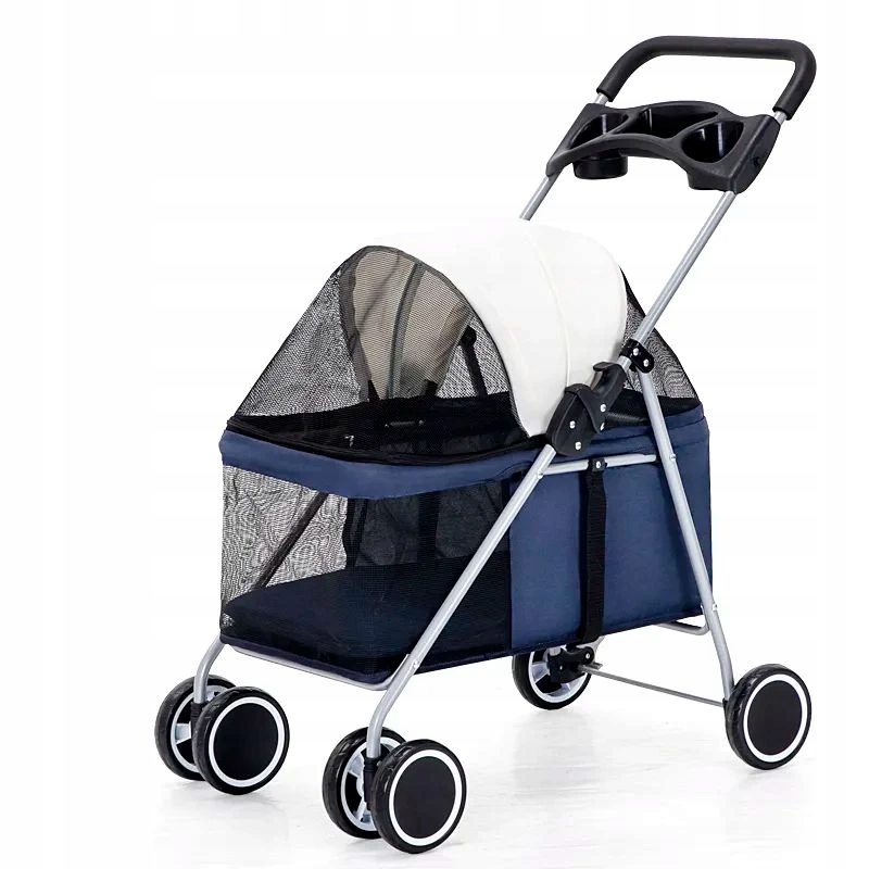 Levně Buggy Light Kočárek pro psy 46 x 91 x 69 cm, Modrá