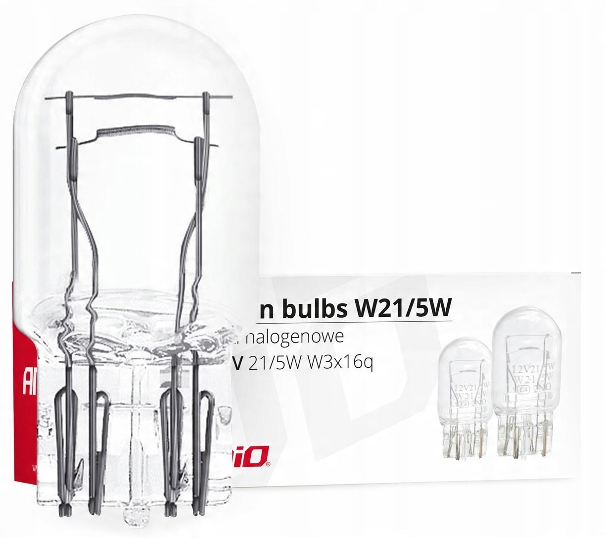 

Żarówka Żarówki T20 W21W W3x16d X10 10 Sztuk