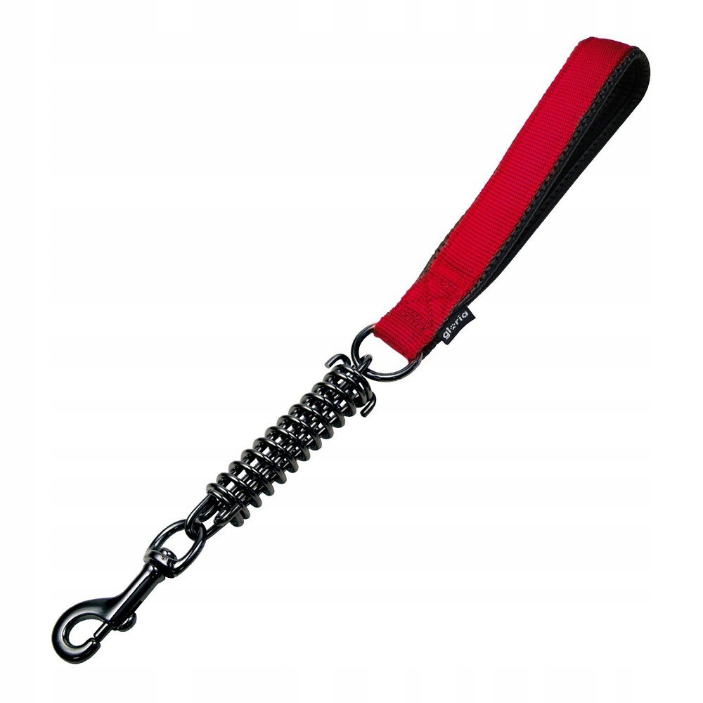 Levně Vodítko pro psa Gloria 41 cm Červené