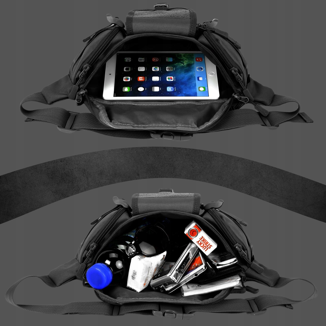 NERKA SASZETKA MĘSKA WOJSKOWA BIODRÓWKA Z PASKIEM TAKTYCZNA SURVIVAL DUŻA Kod producenta WM724