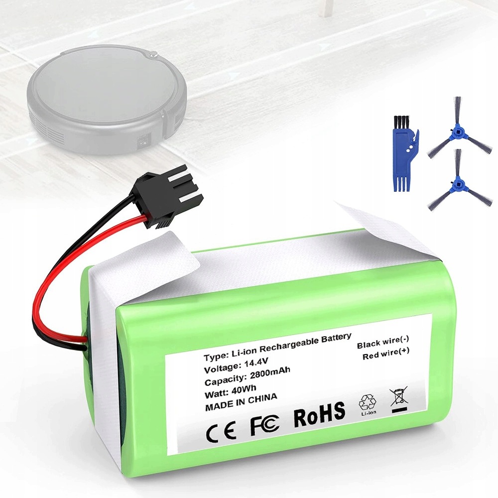 Náhradní Akumulátor 14,4 V 2800 Mah Pro Eufy Robovac 11 Robovac 11S,15C