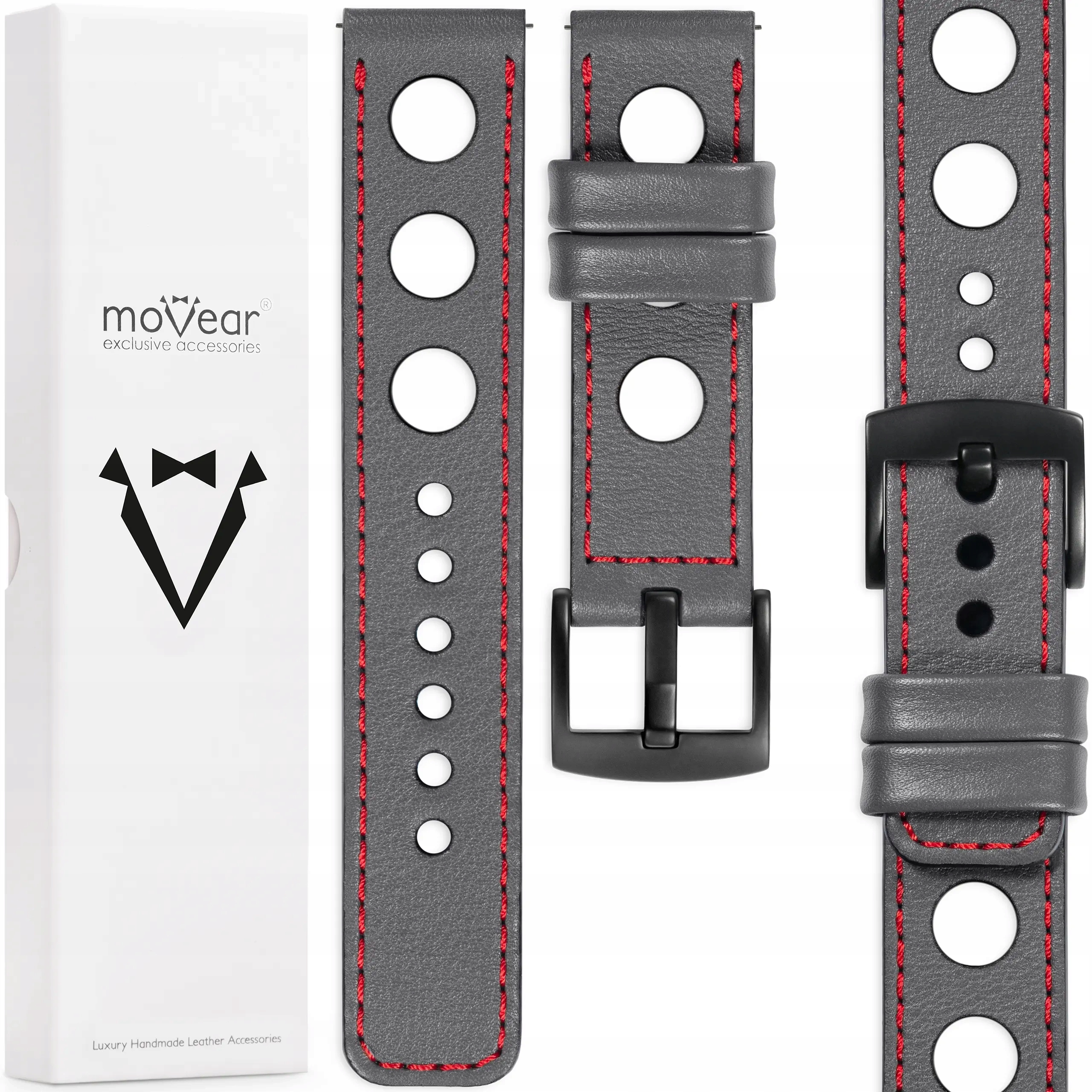 Pásek 20 mm pro Huawei Watch Gt 3 2 Premium Kožený Elegantní