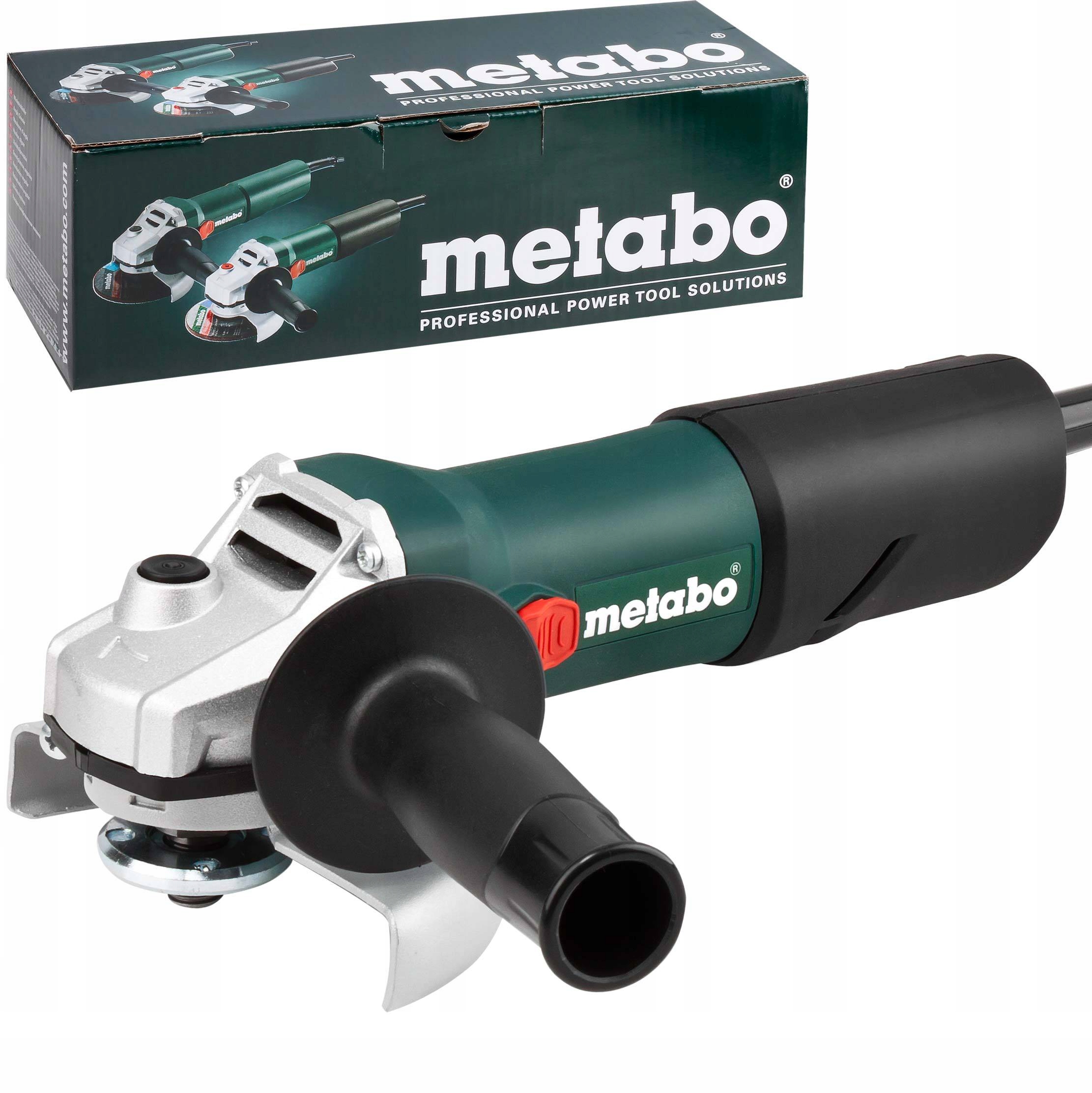 

Metabo Wev 850-125 Szlifierka Kątowa Regulacja Obr