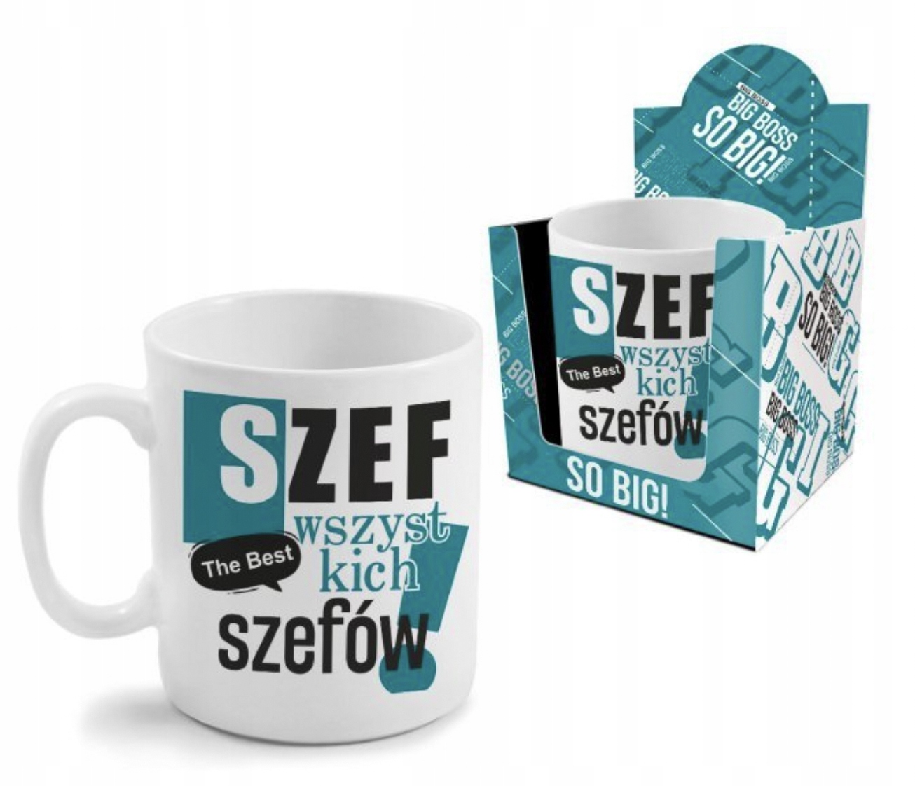 

Kubek Bigboss 1000ml Szef Wszystkich Szefów