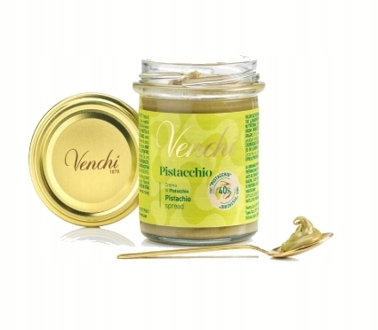 Włoska czekolada Venchi Krem Pistacjowy Crema al Pistacchio Spread 200 g