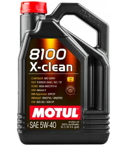 Motul 8100 X-clean C3 5W40 5L