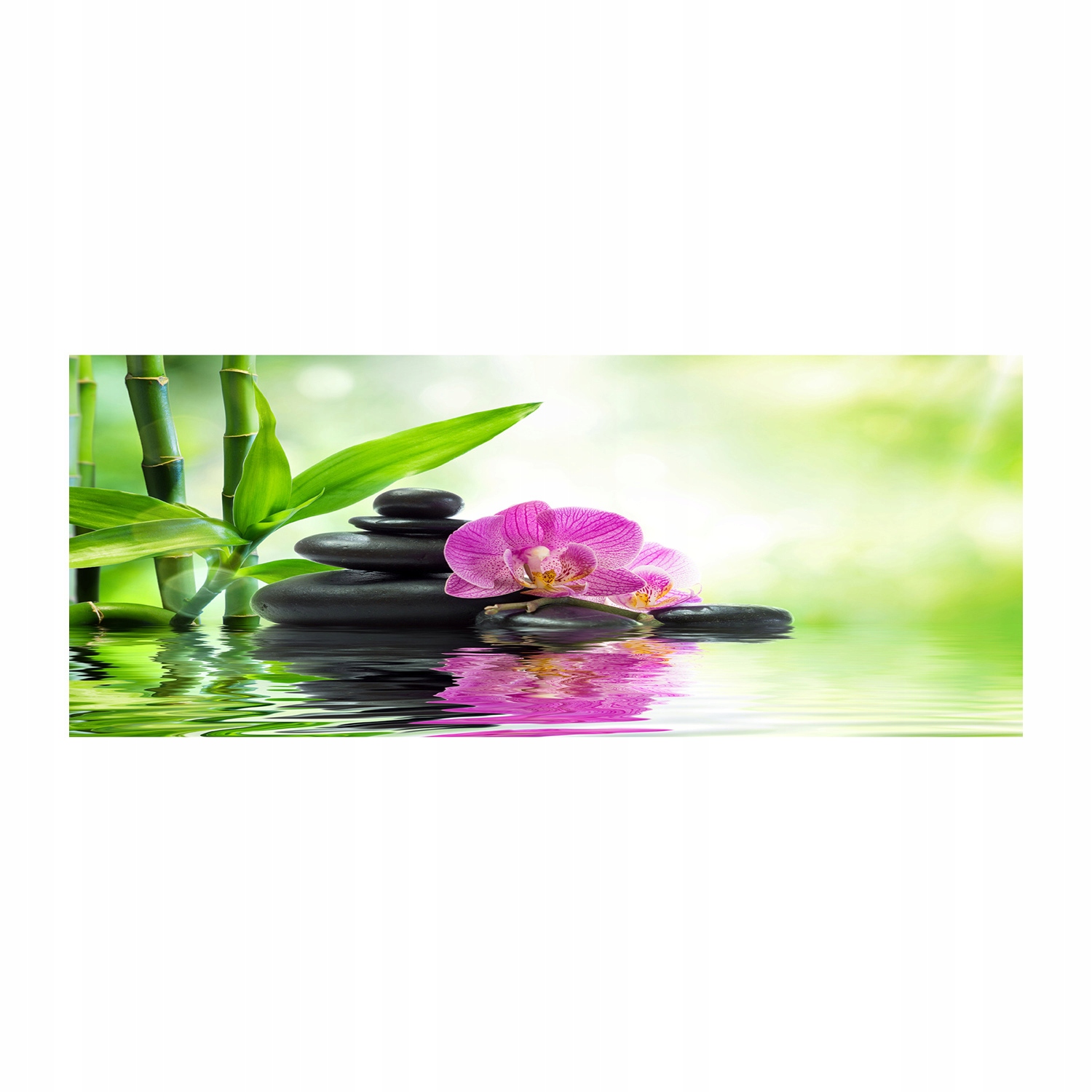 

Foto obraz duży akryl nowoczesny Orchidea 125x50cm