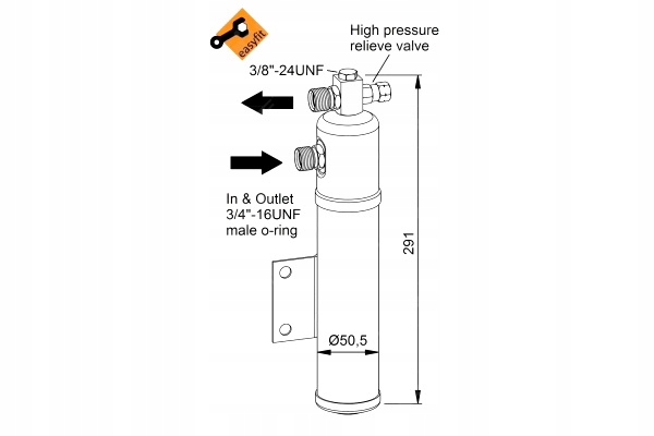 NRF OSUSZACZ KLIMATYZACJI MERCEDES ACTROS ACTROS MP2 MP3 ACTROS MP4 Producent części NRF