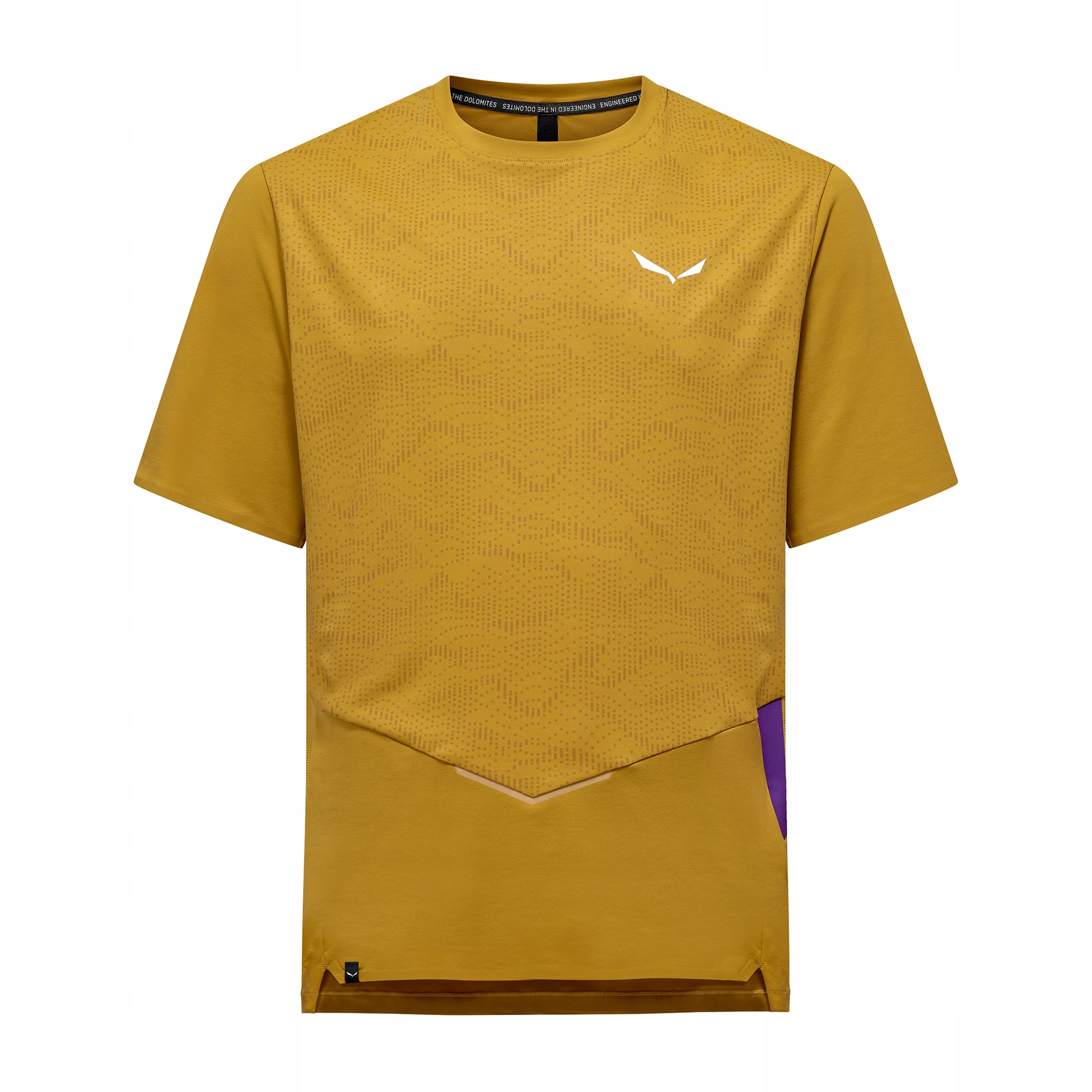 Pánské tričko Salewa Pedroc Tech Dry olivový olej