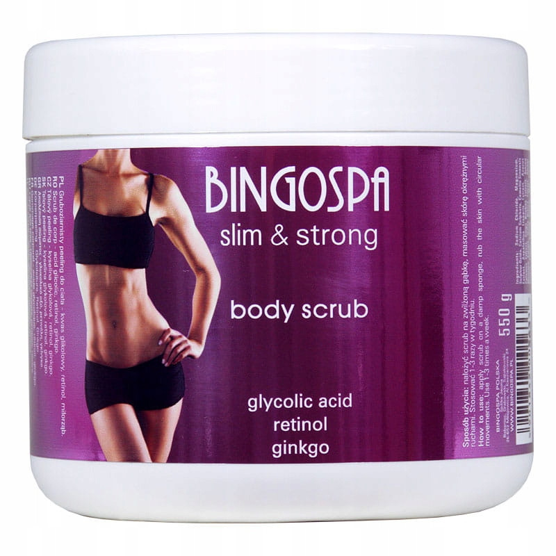 BINGOSPA SLIM&STRONG Gruboziarnisty peeling do