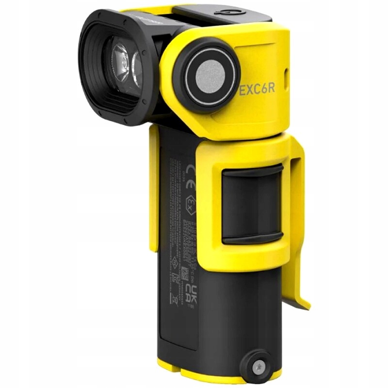 Lampička Ledlenser EXC6R Atex Set s nabíjecí stanicí a klipem – 300 lumenů