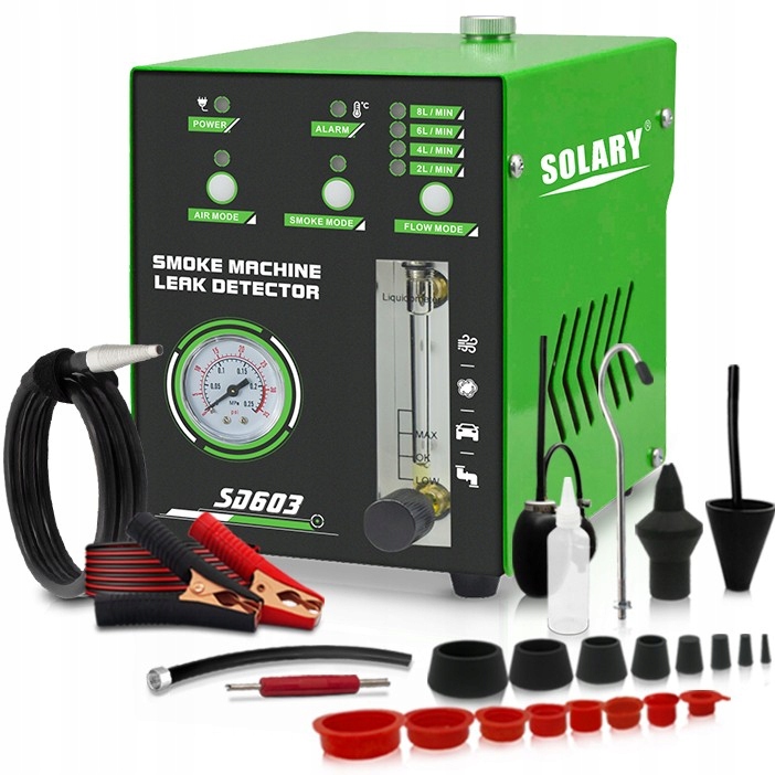 Generátor Dymu Tester Tesnosti Zadymovač Solary SD603 Full Komplet!!!