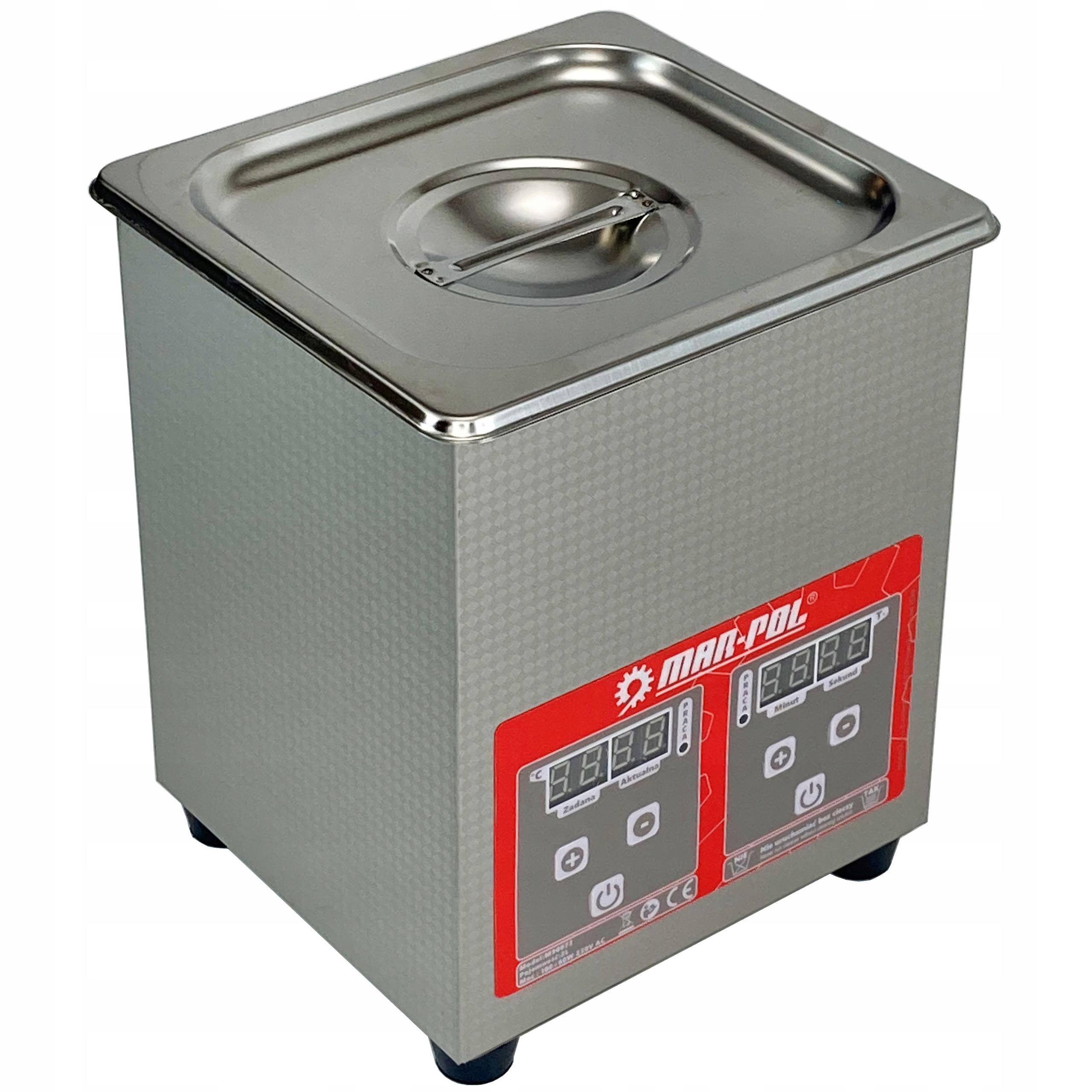 MYJKA WANNA ULTRADŹWIĘKOWA 2l STERYLIZATOR KOSMETYCZNY MYCIA CZĘŚCI Marka Mar-Pol