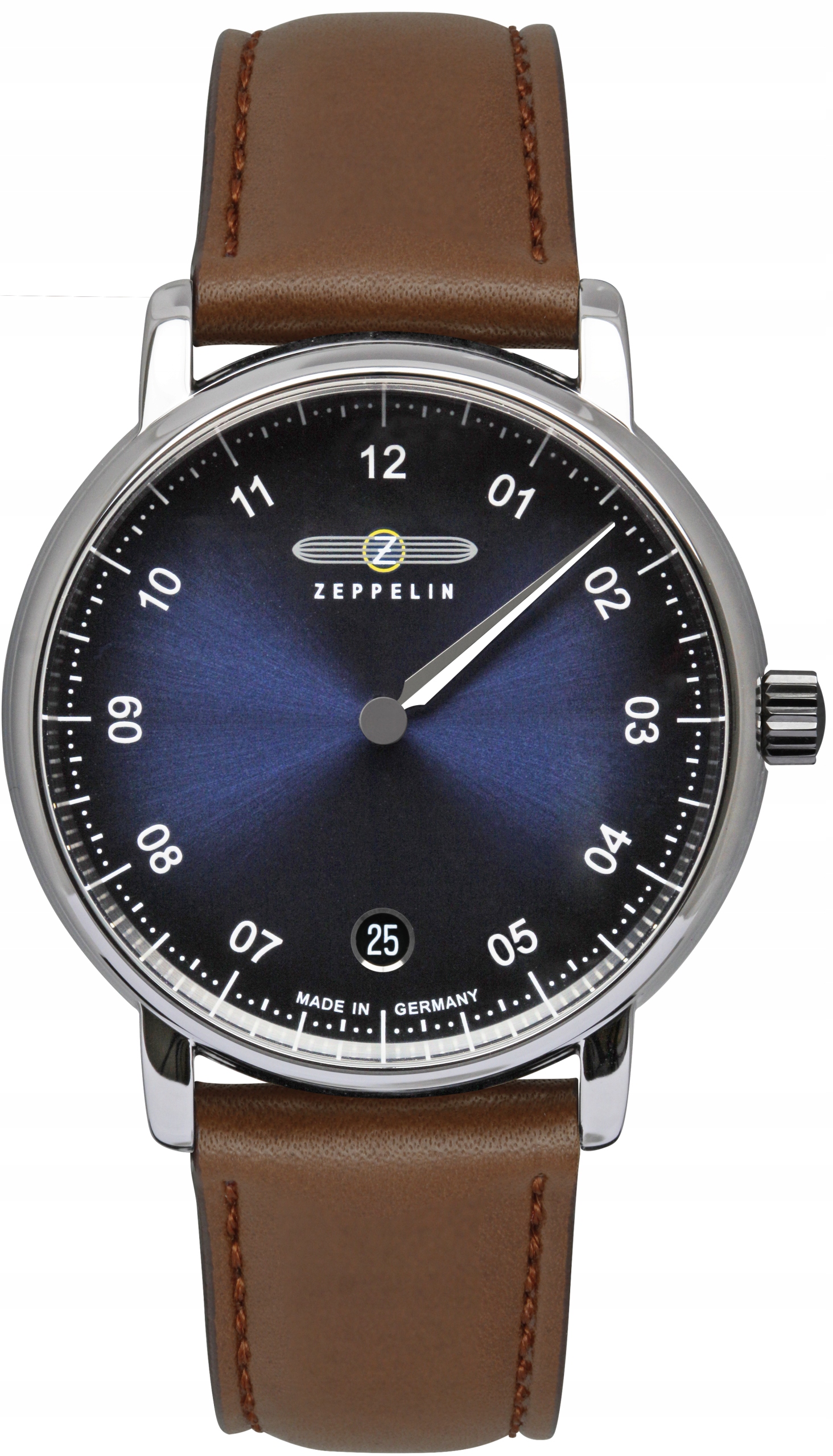 Nové Originální pánské hodinky Zeppelin 8643-3 New Captain's Line