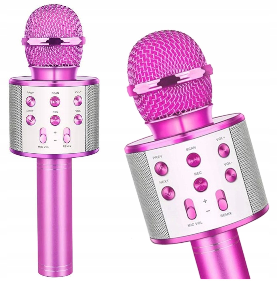 

Mikrofon Bezprzewodowy Karaoke Bluetooth Głośnik
