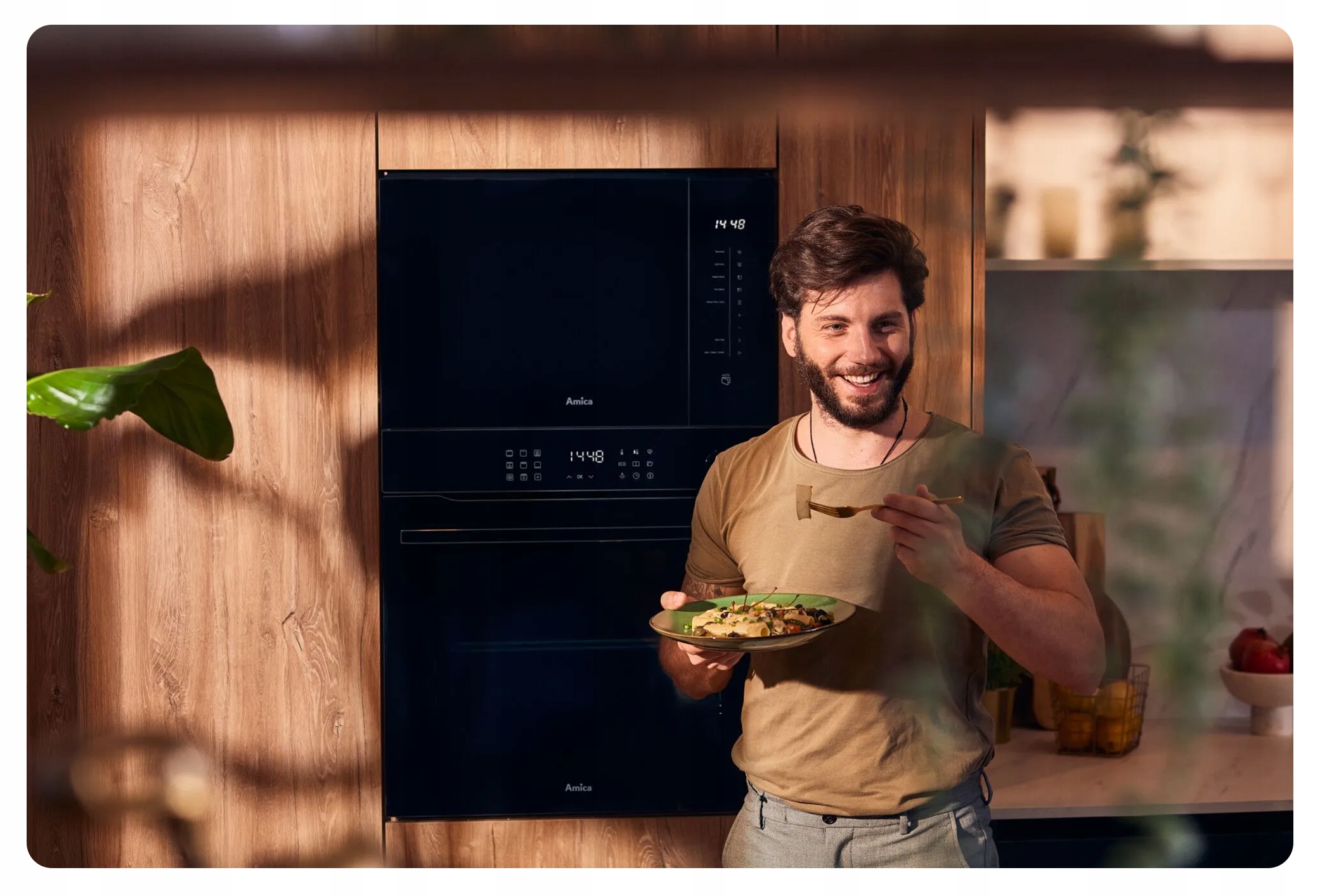 Zestaw AMICA AGD do zabudowy kompletny Czarny | Zmywarka 60cm |Indukcja Stan opakowania oryginalne