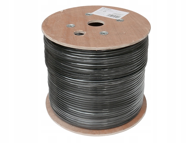 Przewód skrętka F/utp kat.6 drut AWG23 Pe Outdoor żelowana 305m Digitus