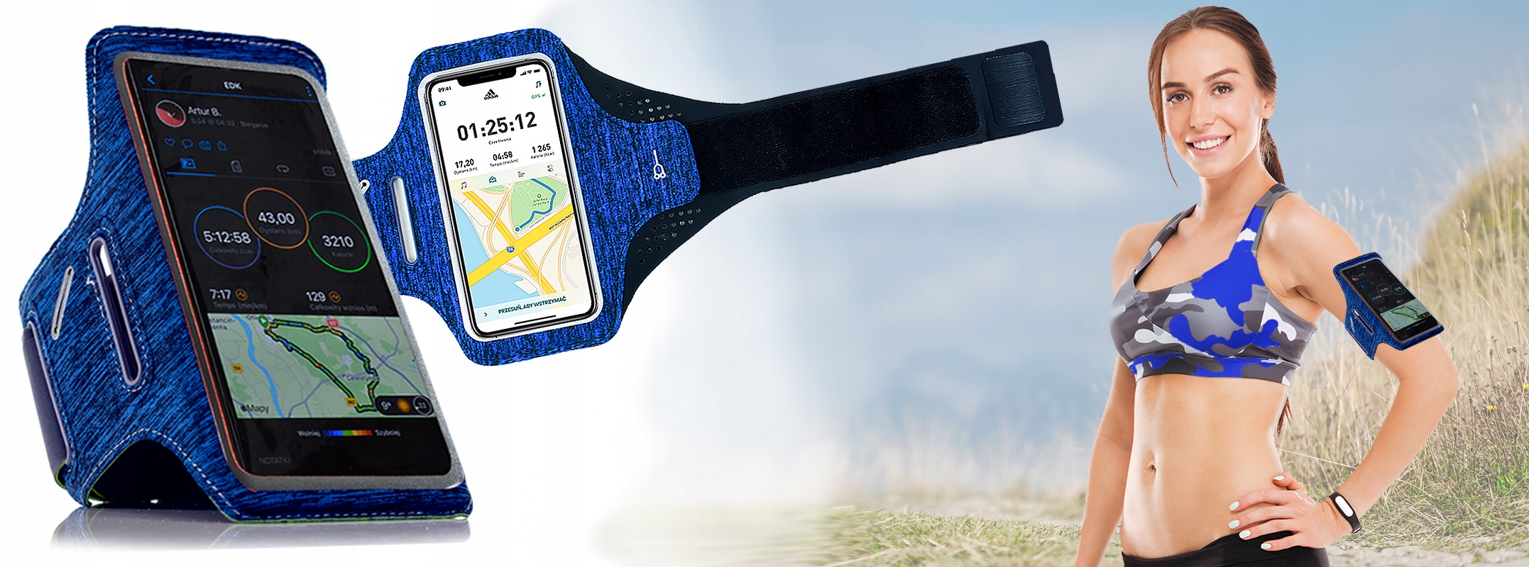 OPASKA NA RAMIĘ NA TELEFON SPORTOWA NARAMIENNA Kod producenta EtArmbFF_DBL