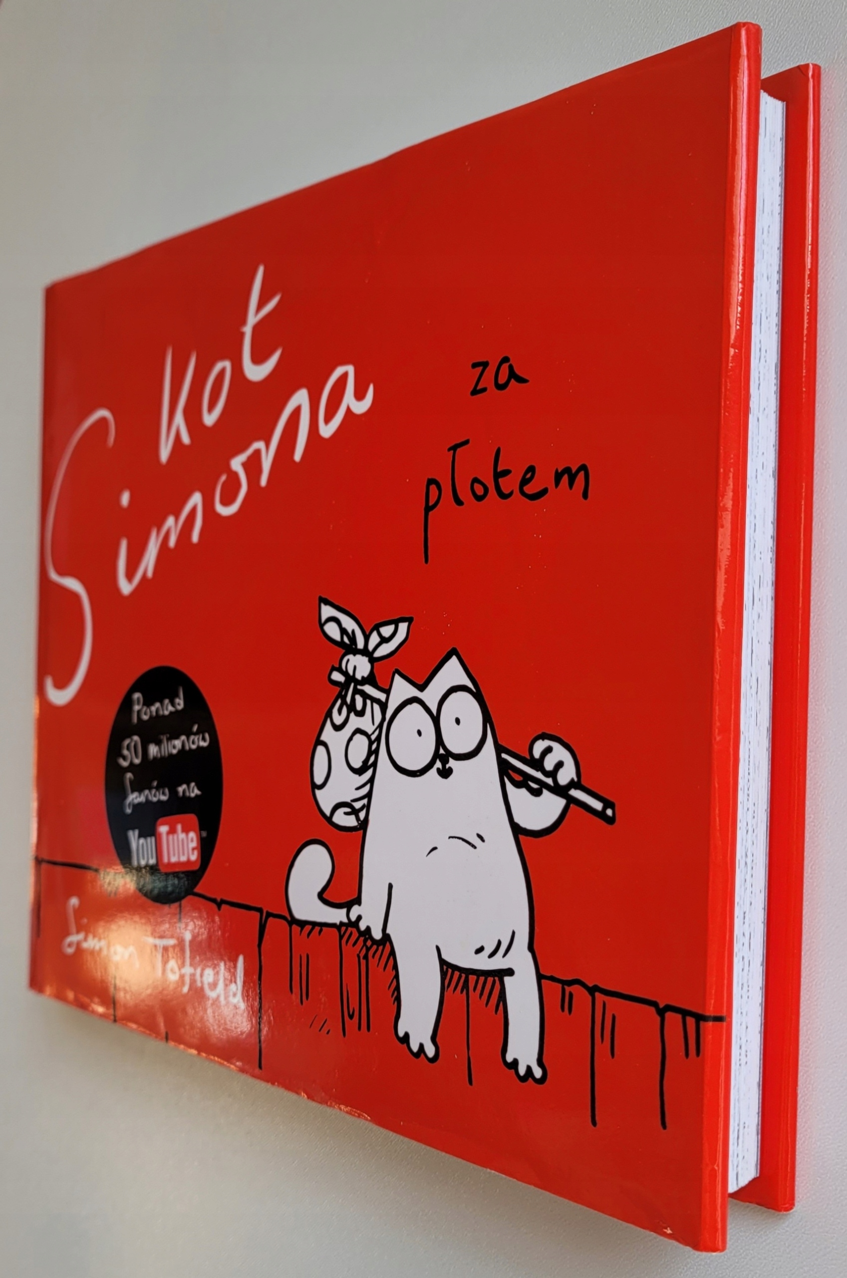 Kot Simona Za płotem Simon Tofield ISBN 9788374148733