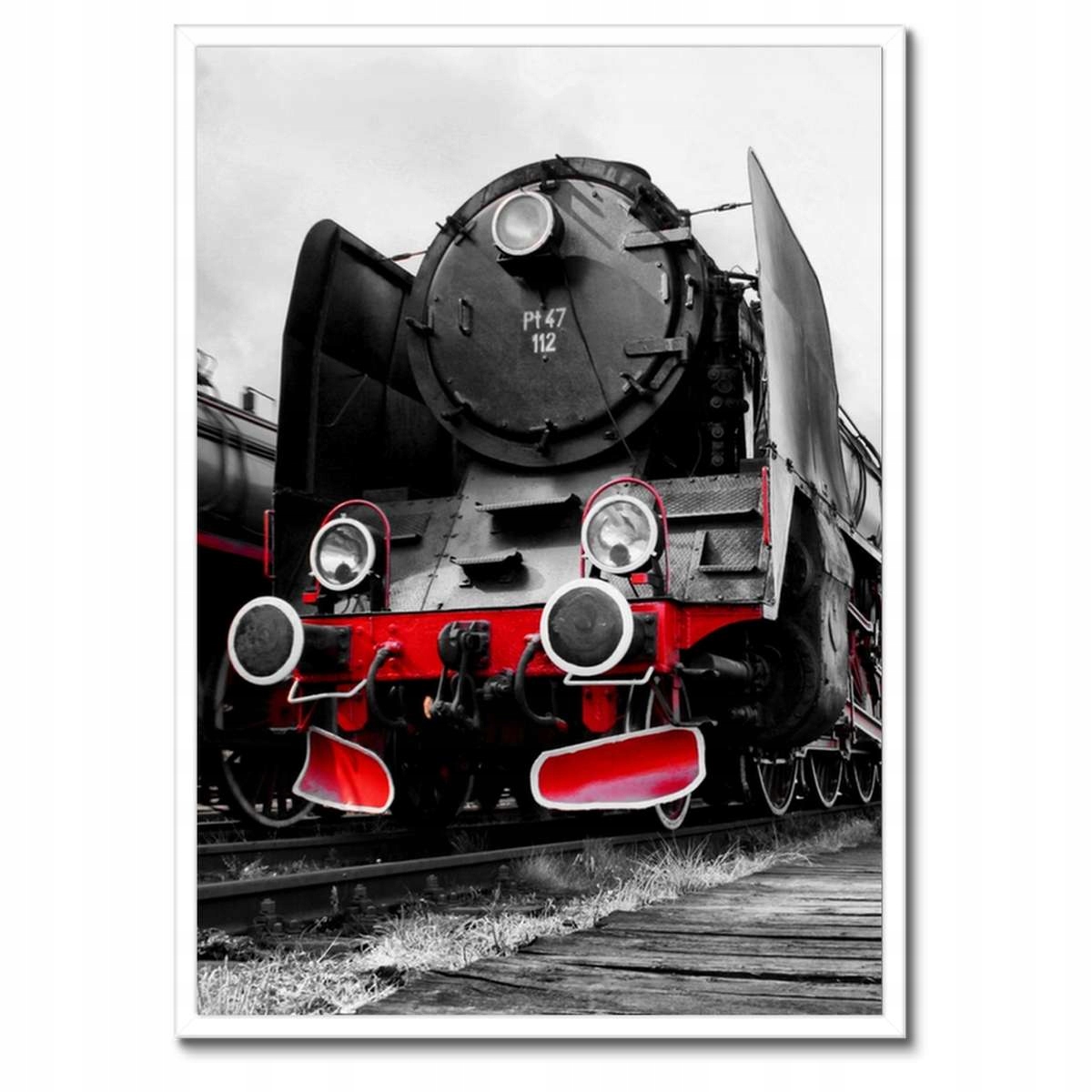 Plakáty v rámu 50x70 Parovoz Pt 47 Wolsztyn