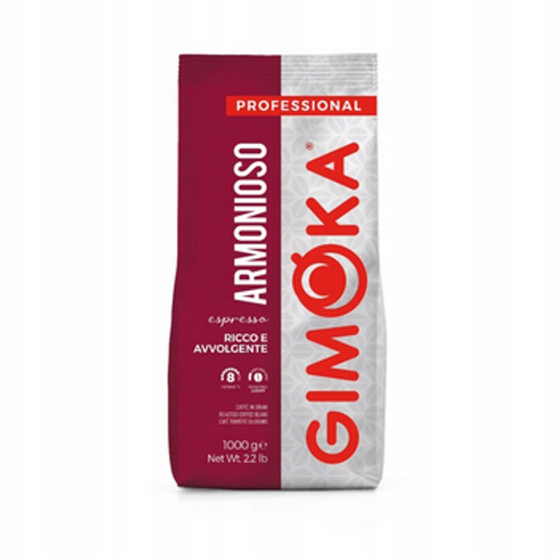 Levně Gimoka Káva zrnková Armonioso 1 kg