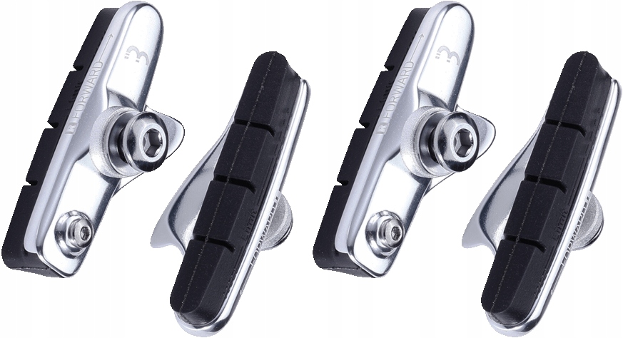 Silniční brzdové destičky Bbb RoadStop BBS-02 sada 2 párů 4 kusy