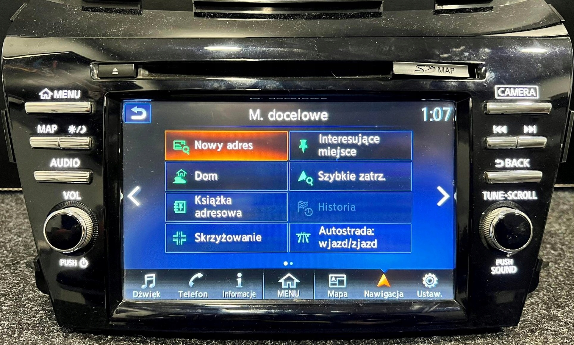 NISSAN MURANO CONNECT POLSKIE MENU RADIO LEKTOR MAPA EAN (GTIN) 5904553907937