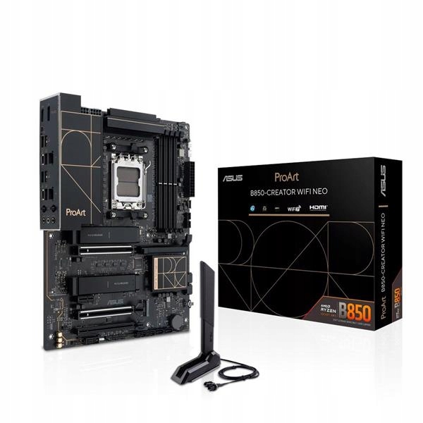 Asus Proart B850-CREATOR Wifi Neo soc AM5 DDR5 B650 Atx Usb-c Hdmi Dp…