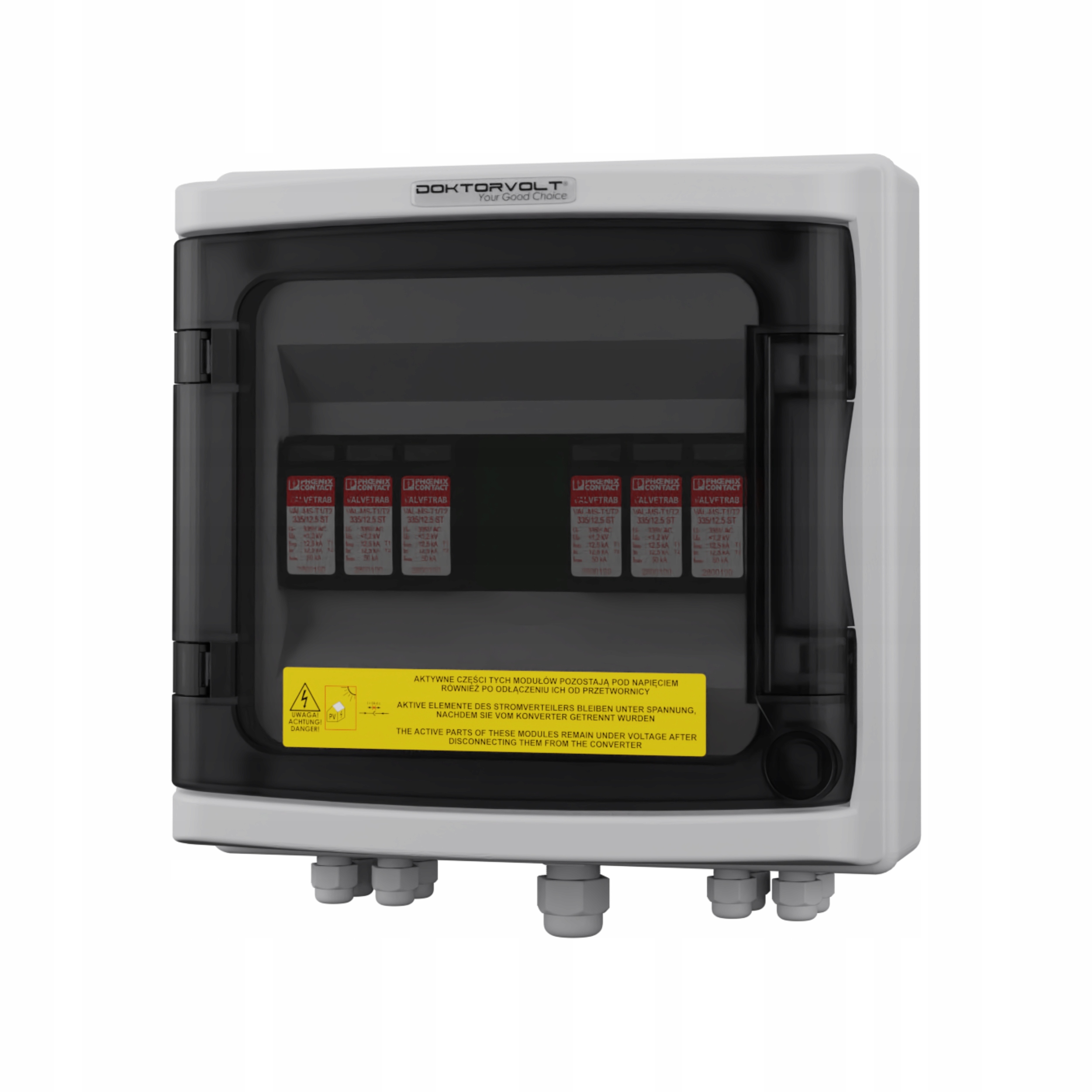 Solární fotovoltaický rozvaděč DC 1000V T2 Doktorvolt DV-4432-FOT