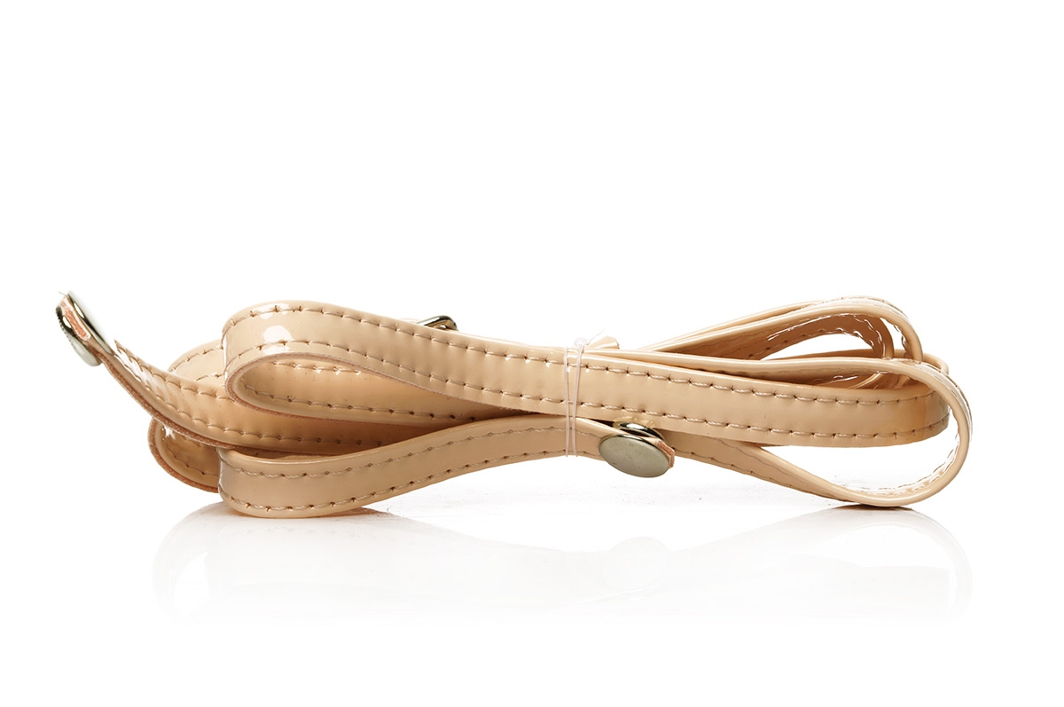 BEŻOWA KOPERTÓWKA TOREBKA WIZYTOWA SOLOME S3 NA PASKU Materiał dominujący skóra ekologiczna