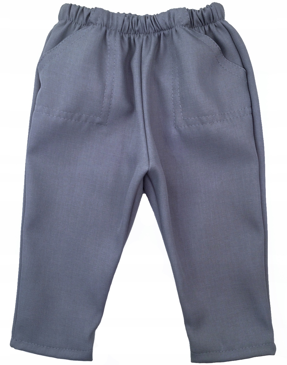 

Spodnie wizytowe popielate Chrzest 56 cm 0-2 m