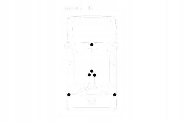 трос тормоза ручного renault Cofle