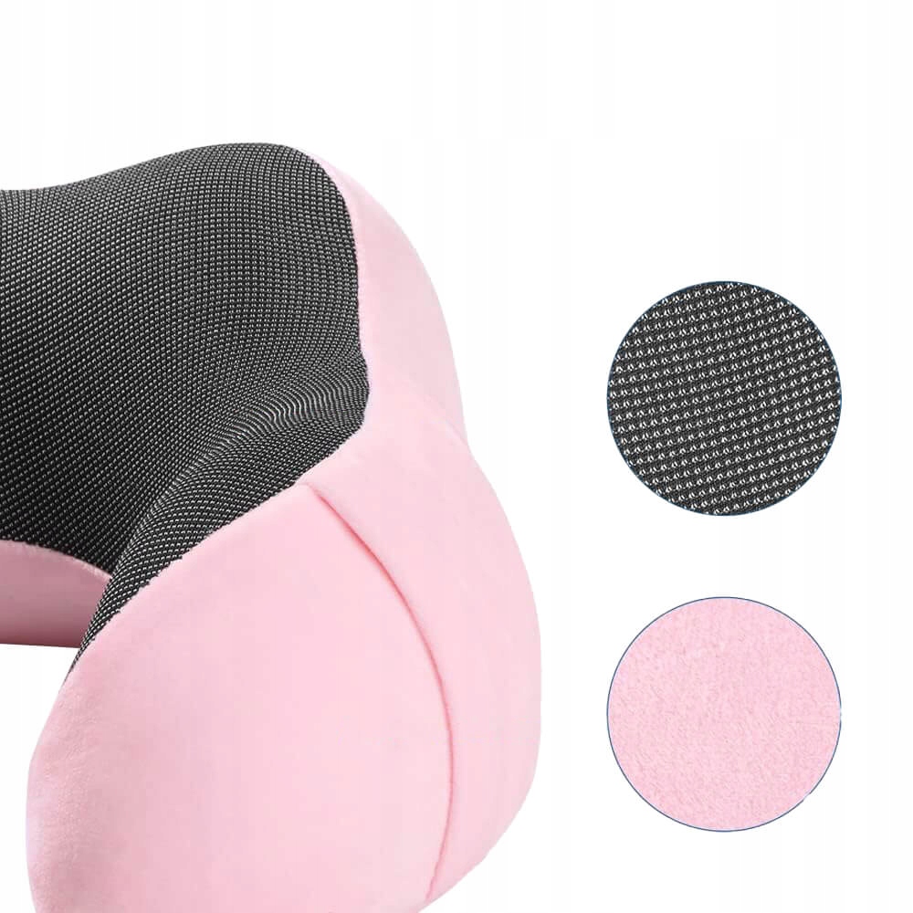 WYGODNA PODUSZKA PODRÓŻNA ROGAL NA SZYJĘ DO SAMOLOTU AUTA PIANKA MEMORY Marka Mobes