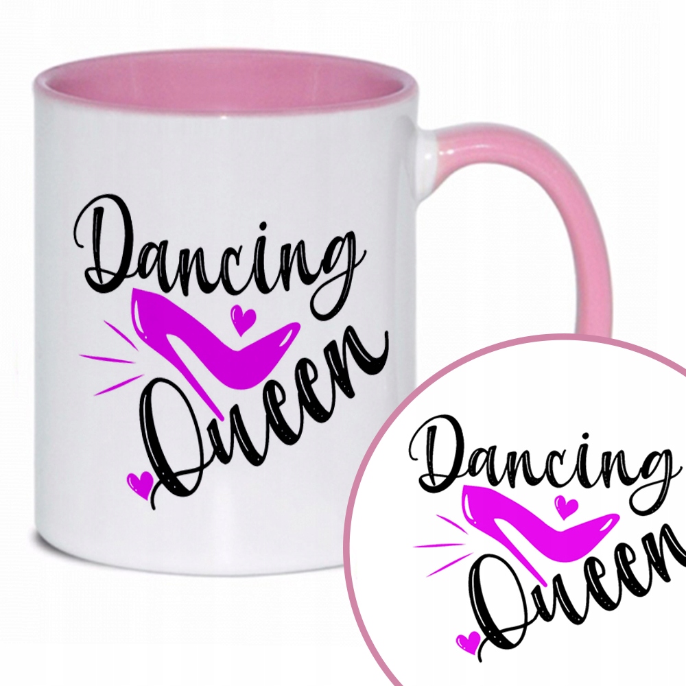 

Kubek Różowy Dla Gimnastyczki Baletnicy Wz