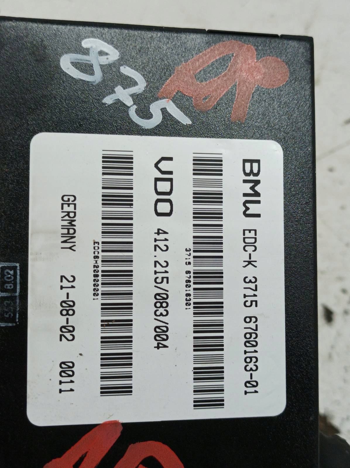 module EDC 6760163 Bmw Seria 7 IV (2001-2008) E65/66/67/68