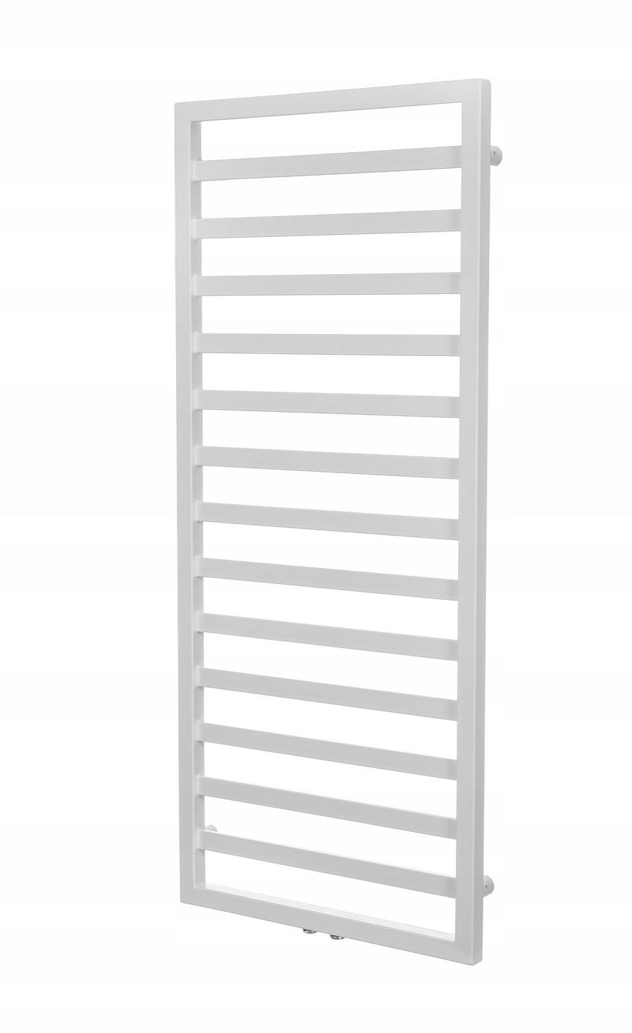 Kúpeľňový Ohrievač Rebrík Biely Mat 50 MM Frame 124x53 Poľský Výrobca