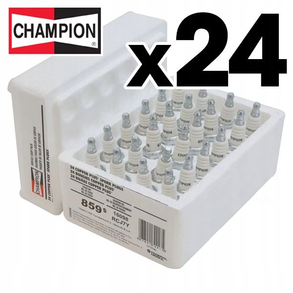Zapaľovacia sviečka (24 ks) Champion RCJ7Y pre píly a vyžínače