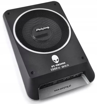 Aktívny Plochý Subwoofer Pod Sedadlo Do Auta