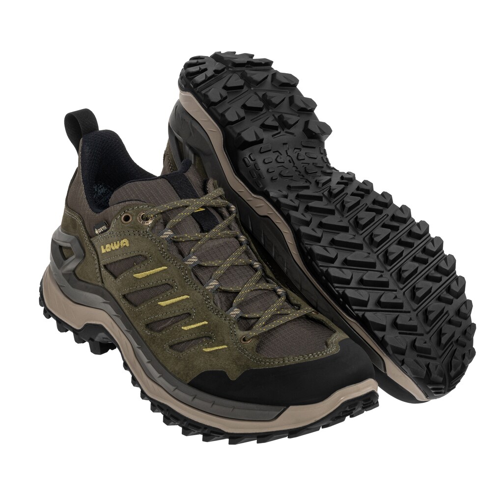 Turistické trekové boty Lowa Innovo Gtx Low Olive/Amber Green 48,5