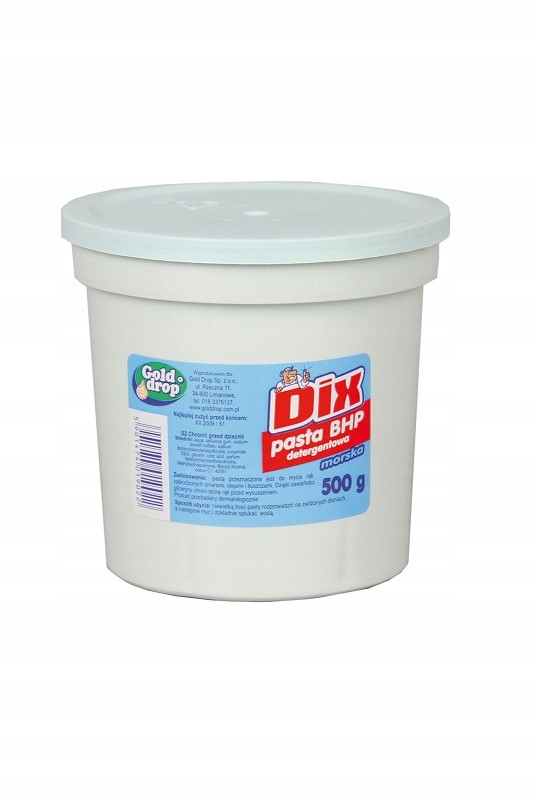 PASTA BHP DIX detergentowa morska 500g