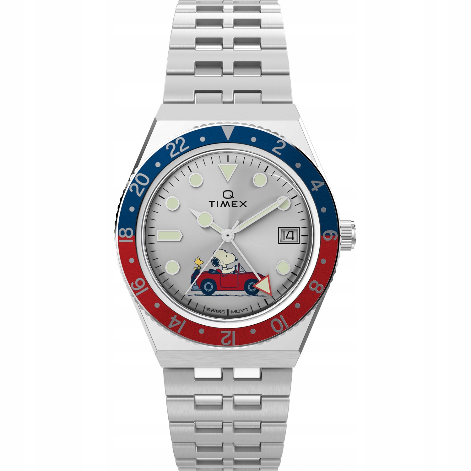 Pánské Hodinky Timex TW2W83300 stříbrný náramek