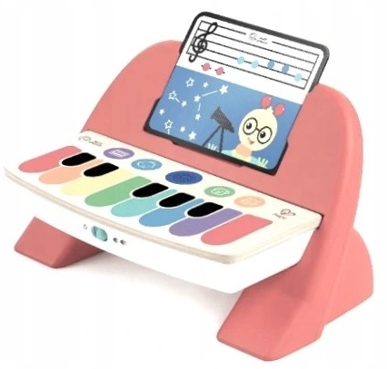Baby Einstein Moje Pierwsze Drewniane Pianinko 6M+ Różowe Edukacyjne