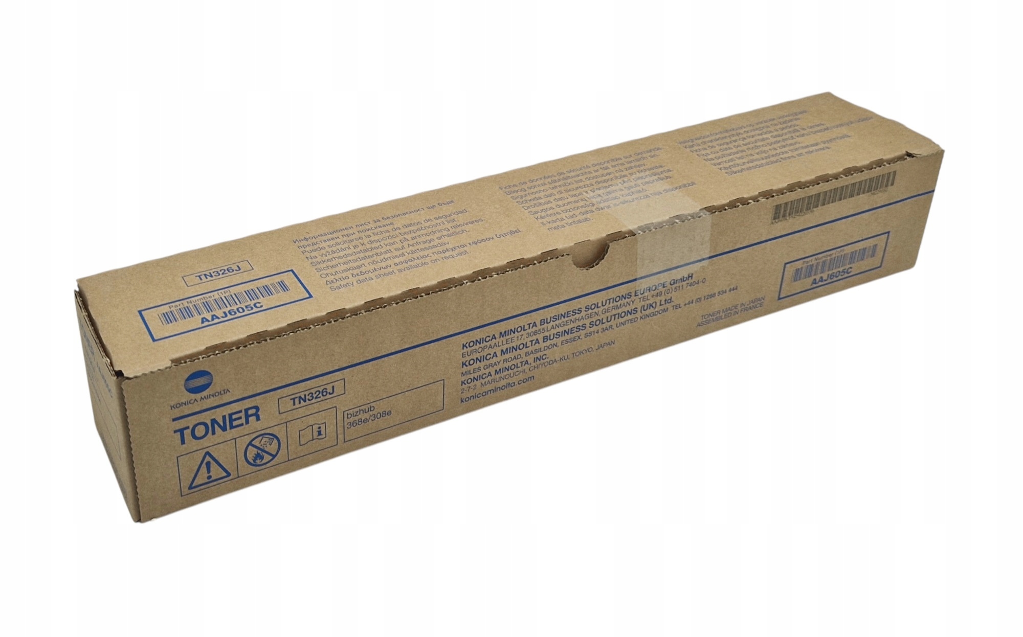 Toner Konica Minolta TN326J AAJ605C Čierny Bizhub 308e 368e