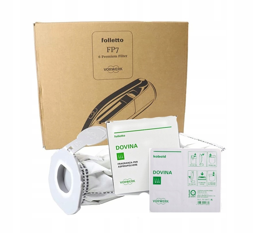 Originální Sáčky FP7 Vorwerk Kobold VK7 Vůně